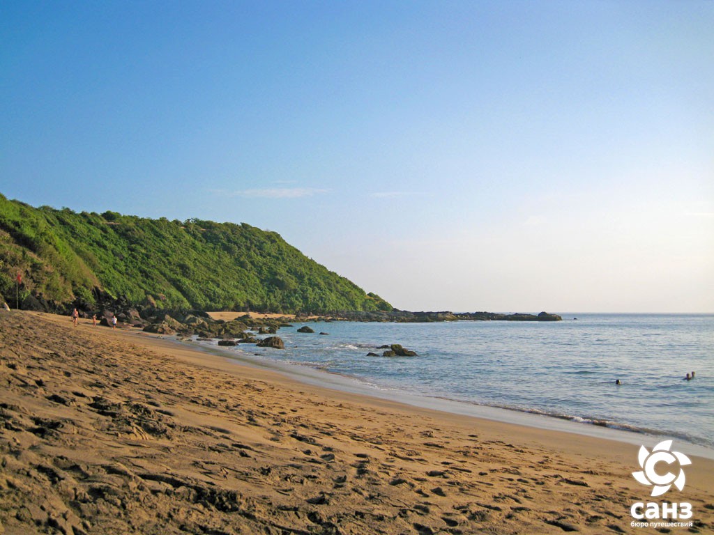 пляж Кола Индия Гоа