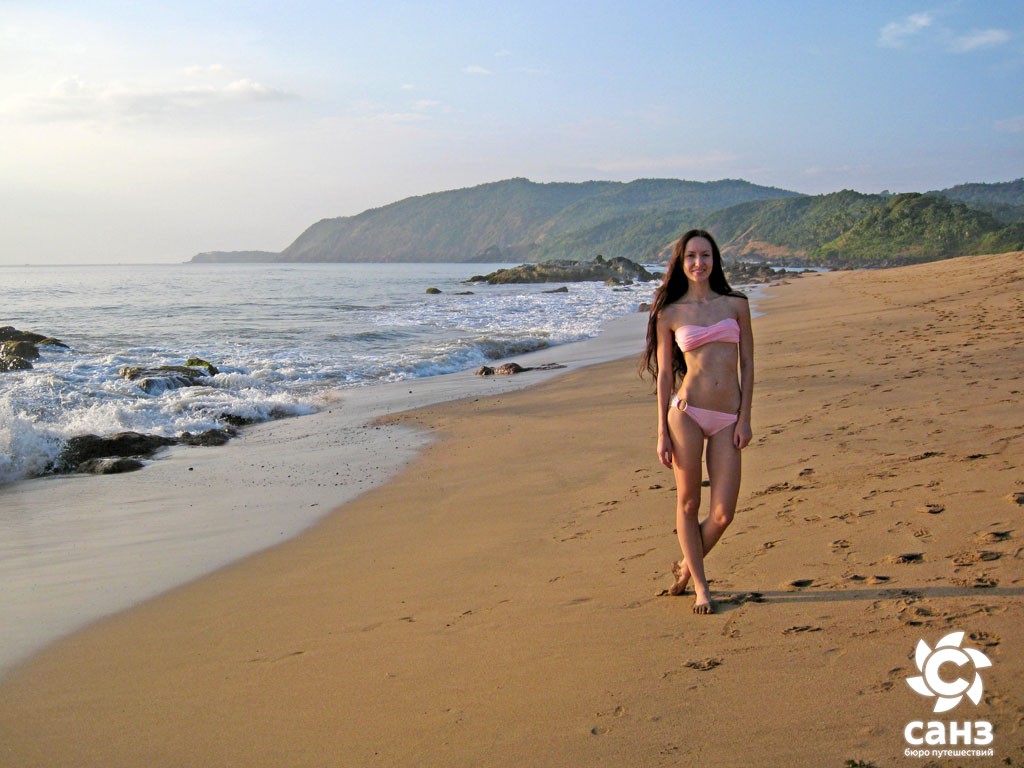 пляж Кола Индия Гоа