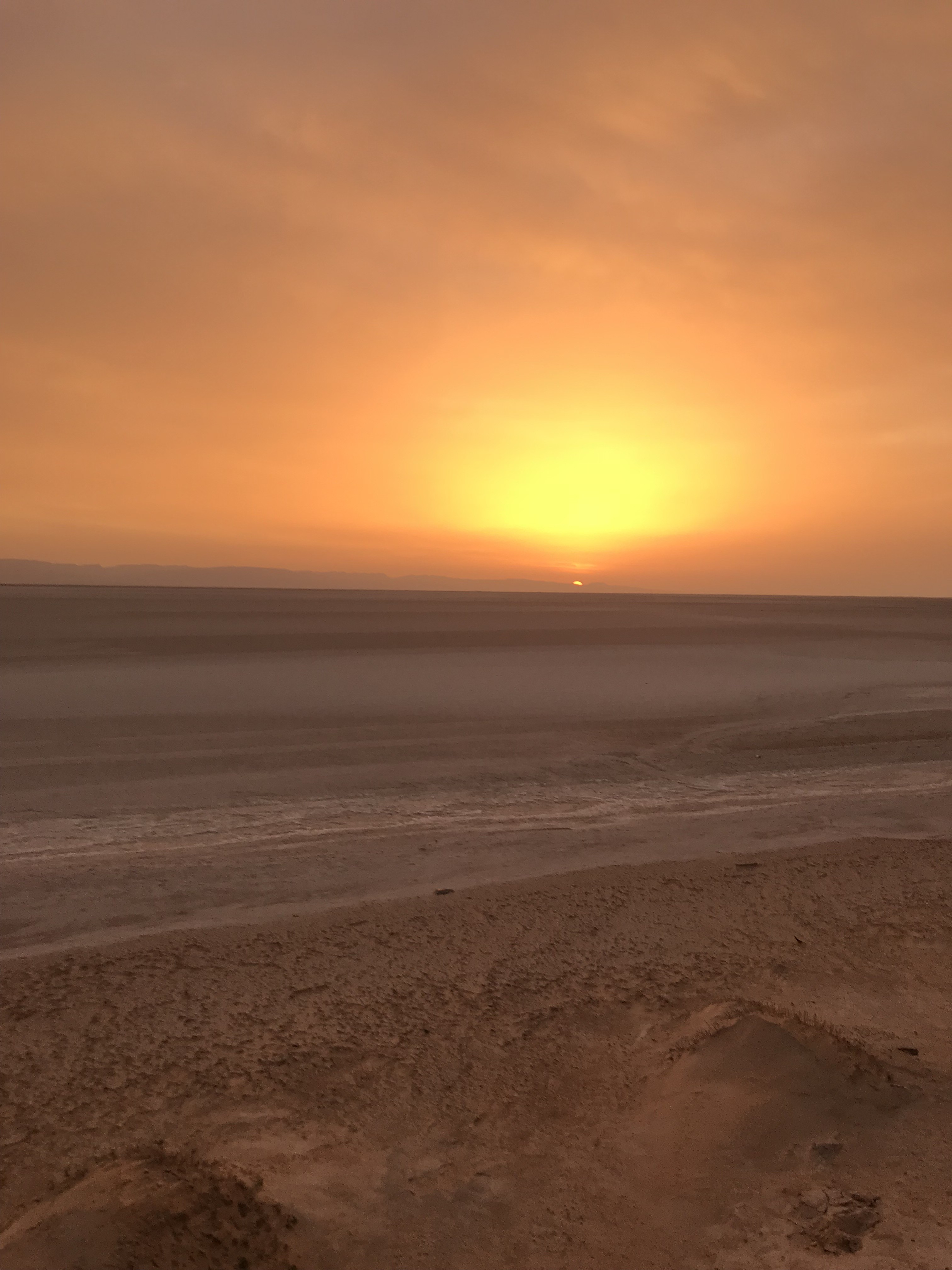 Рассвет в Сахаре